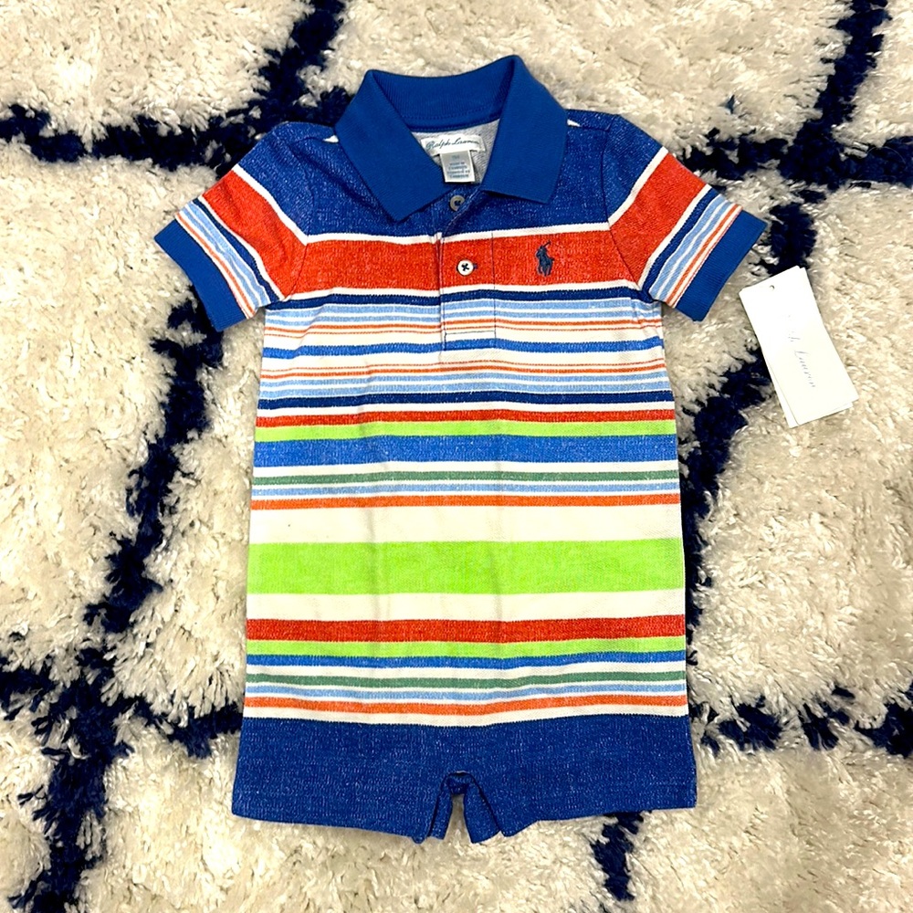 Ralph Lauren Baby Boy Shortall